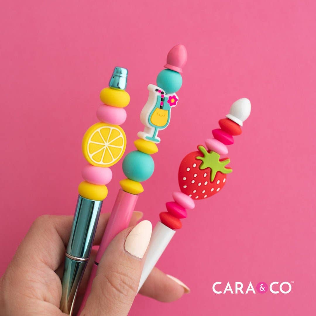 Cara & Co Silicone Craft Supply – wholesale Pärlor – 14 mm abacusformade silikonpärlor40