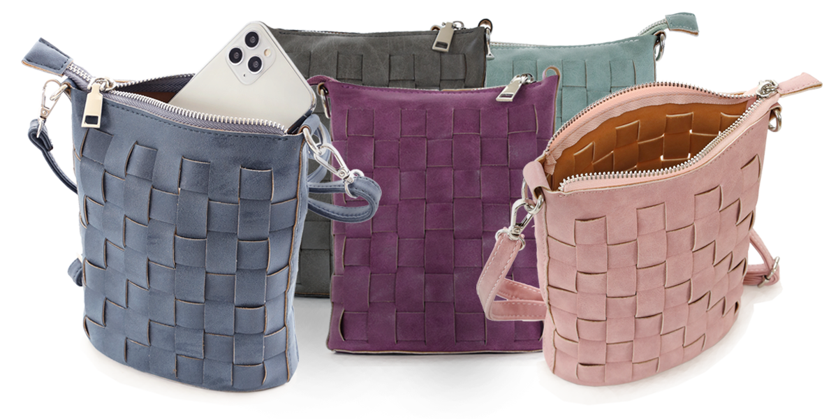 22 Tote - Venta al por mayor Bolso con correa - Mujer - Bolso Bandolera Tejido Ligero11