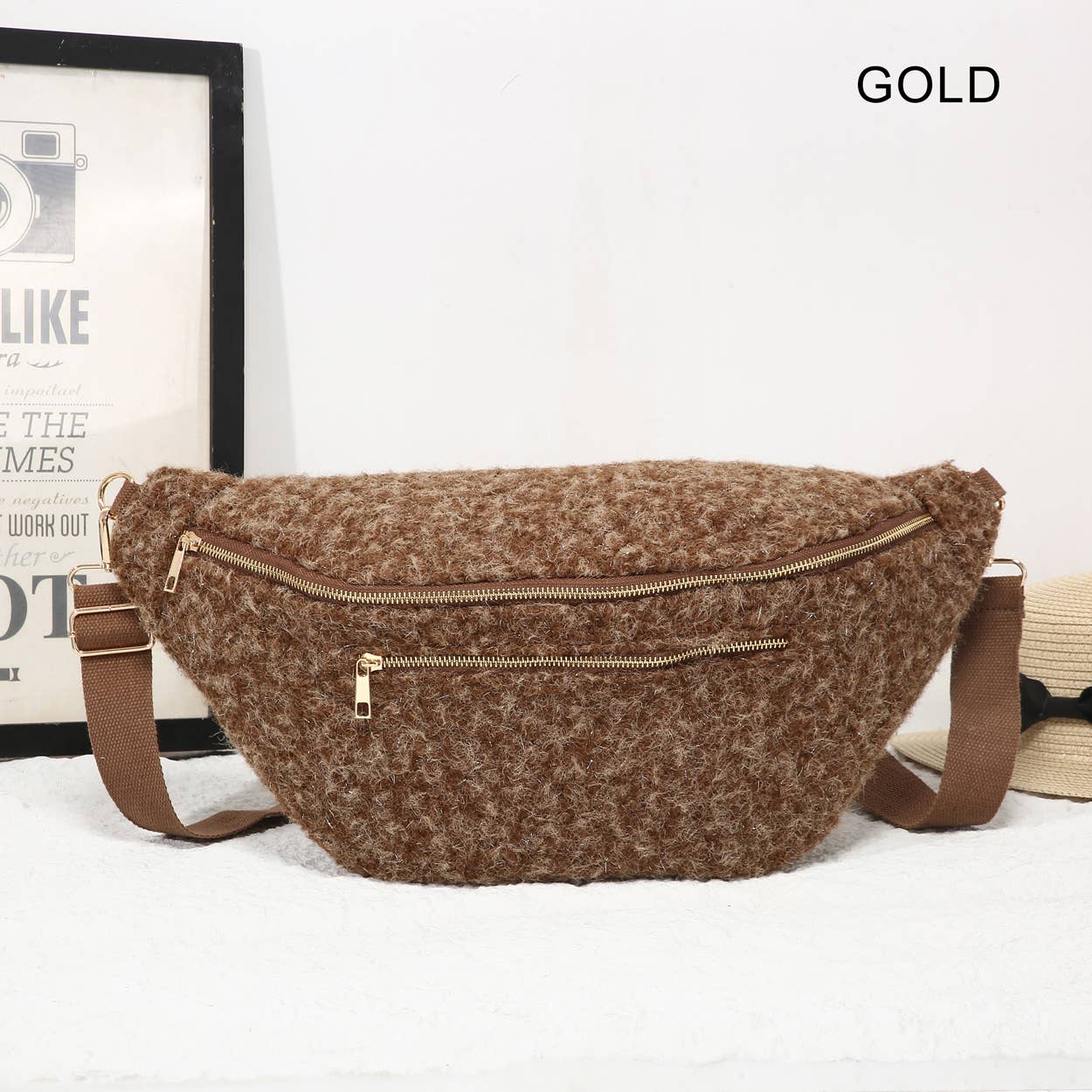 House of Milano – wholesale Belt bag – Women’s – 25418 Fabric Bum Bag3