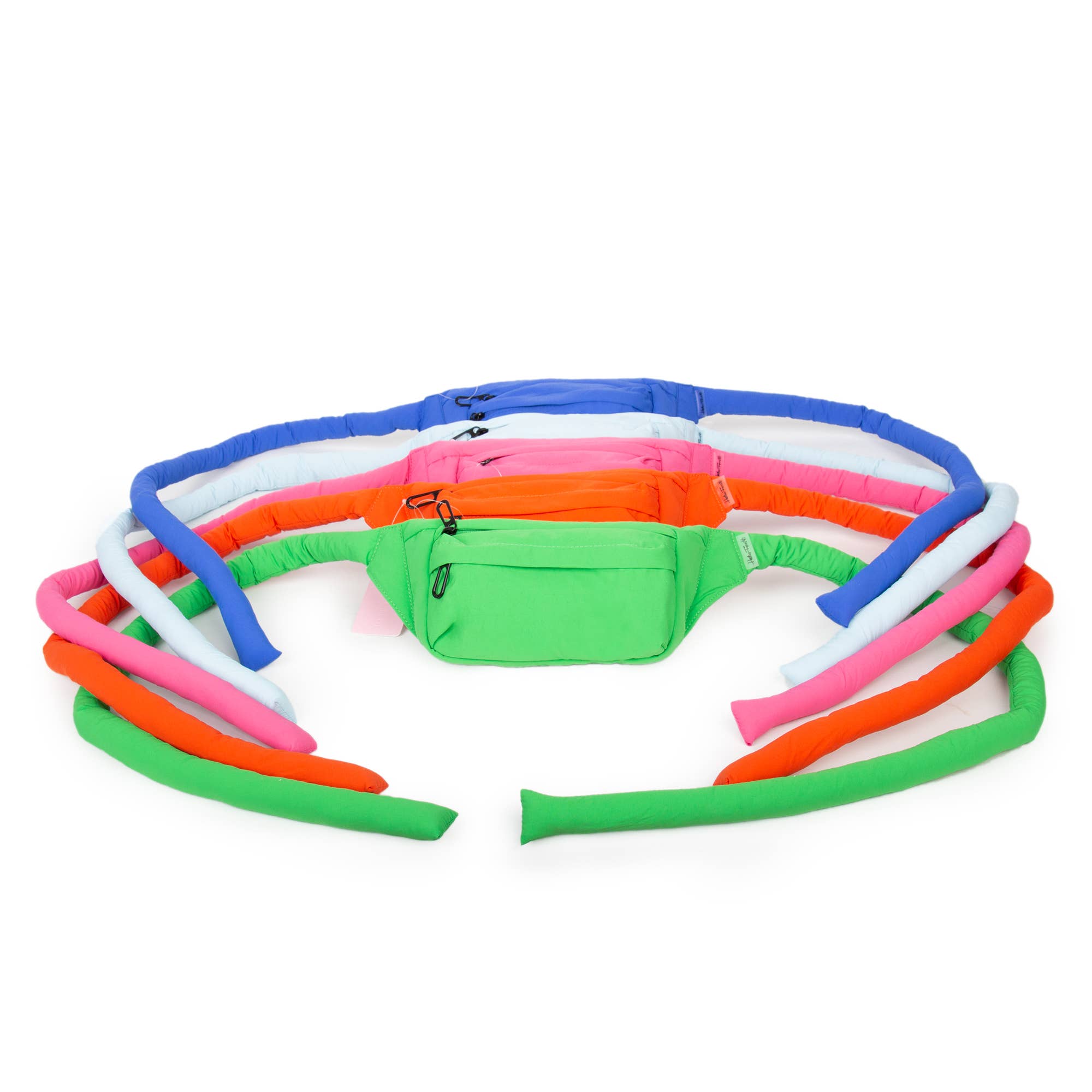 Helio Ferretti Co - Wholesale Belt Bag - Unisex - GREEN KNOTFLEX FANNY PACK HF3