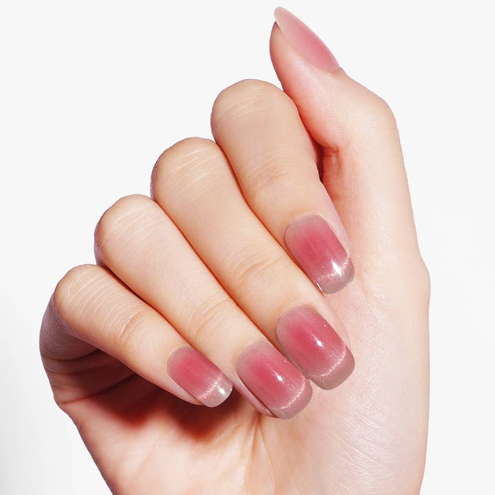 Soft Rose Gel Nail Design with a Dreamy, Luminous Finish | Blush Mirage-2869 for wholesale by Danni & Toni