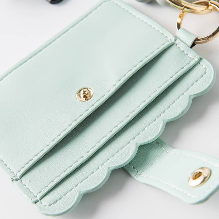 Sparkle Being - Wholesale Wristlet - Silicone Wristlet - Wallet Keychain Bracelet Card Key Holder6