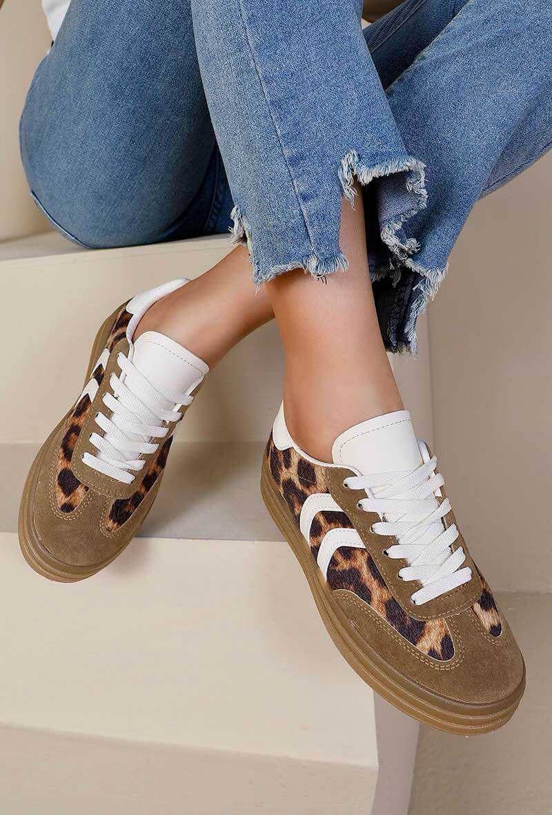 No Doubt Shoes – wholesale Lifestyle trainers – Women′s – WOMEN'S CURVE STRIPE THICK SOLE LACE UP SNEAKERS10