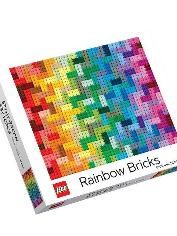 LEGO Rainbow Bricks Puzzle for wholesale by Chronicle Books