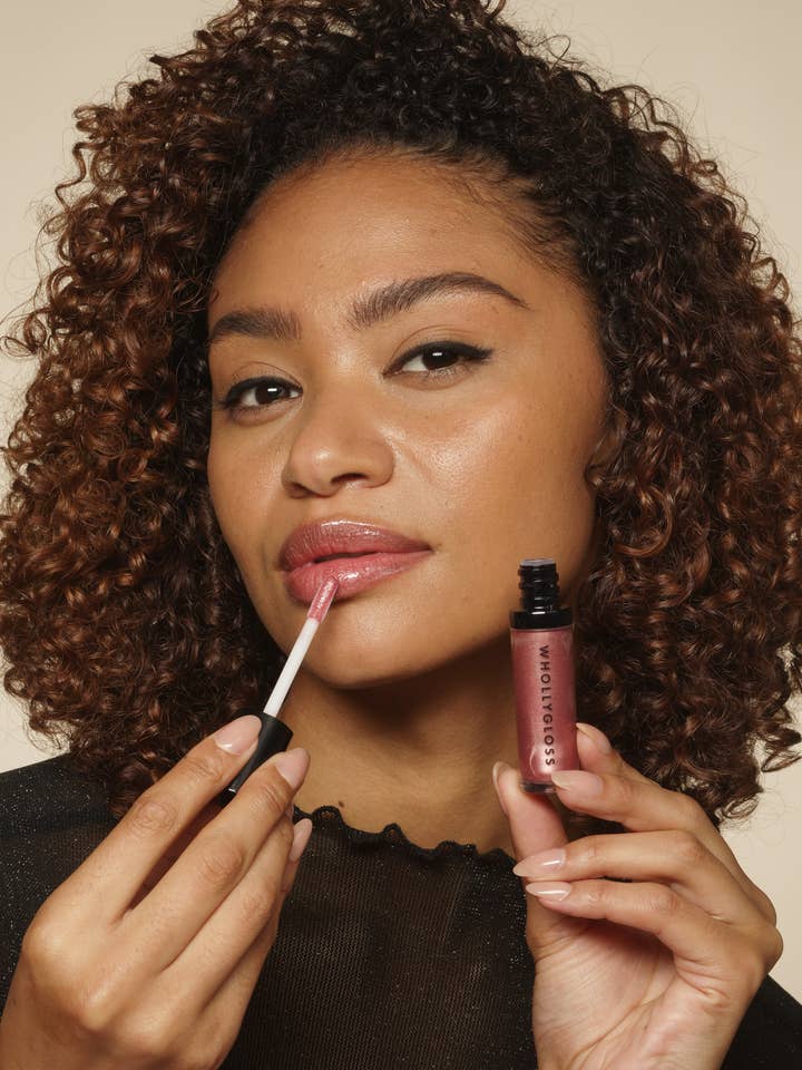 Flor rosa por atacado de WhollyGloss