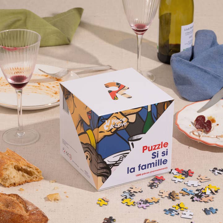 Piece & Love - Wholesale Puzzle - Adult - 1000 piece Puzzle - Sisi la famille1
