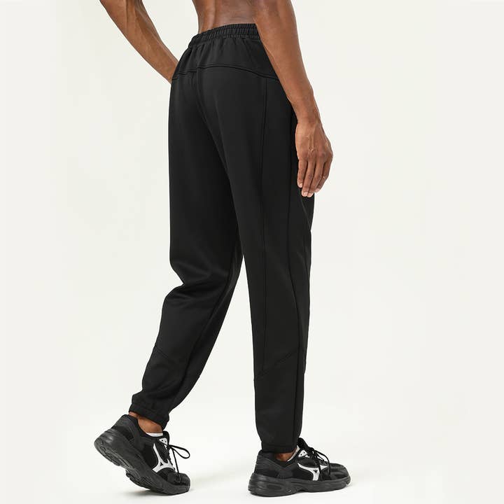 Sodalemon - Wholesale Athletic Sweatpants/Joggers - Men's - Man Winter Loose Pockets Cycling Running Sport Sweatpants3