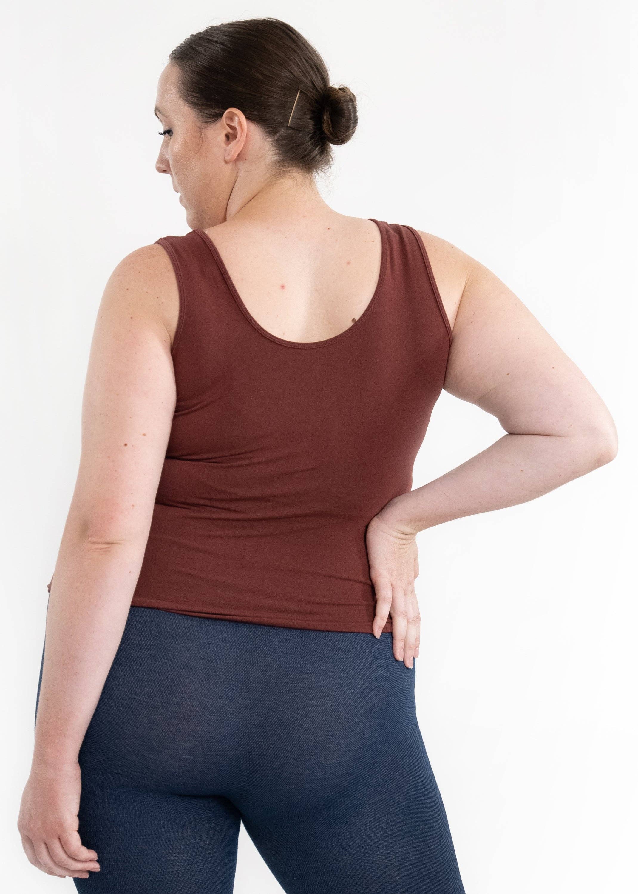 ELIETIAN - Wholesale Tank Top - Women's - Reversible Tank - Curvy Fit49