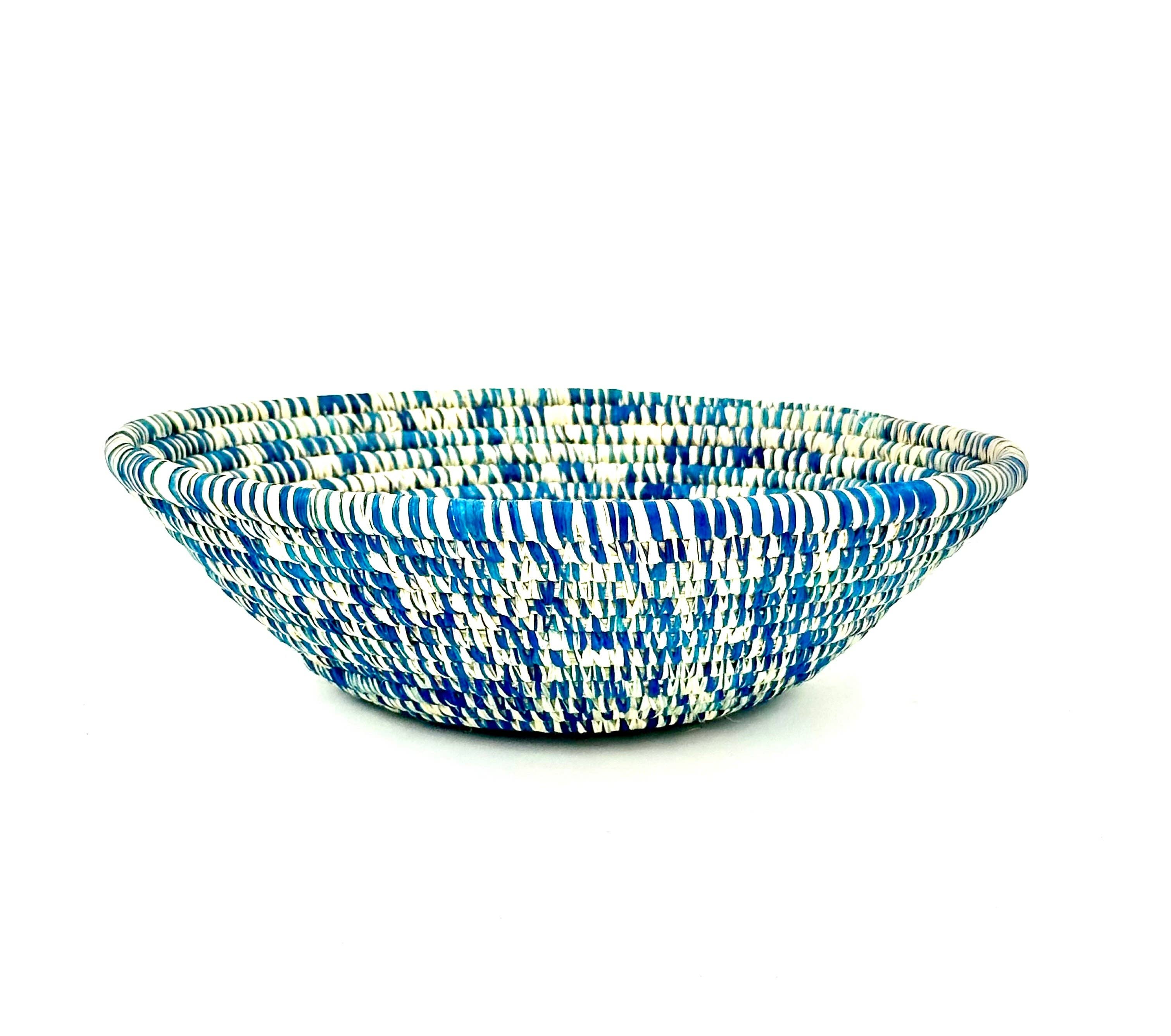 Crazy Love Africa - Wholesale Basket - Blue Swirl Basket3