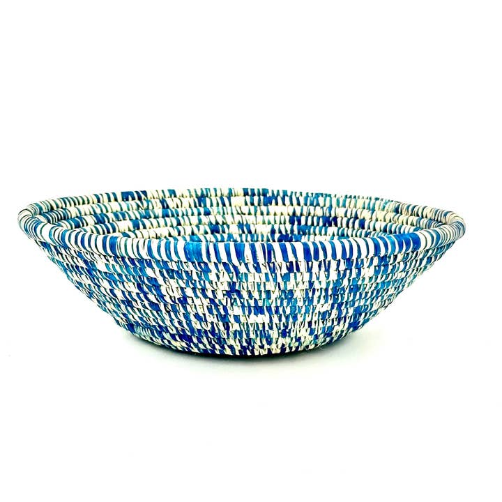 Crazy Love Africa - Wholesale Basket - Blue Swirl Basket3