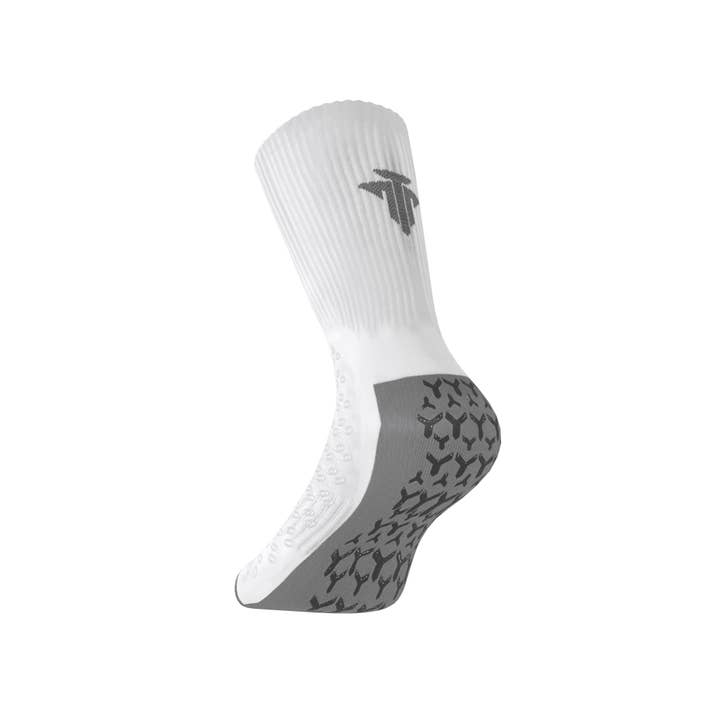 360° Performance Sock - White & Grey for wholesale by Tezoro Sports