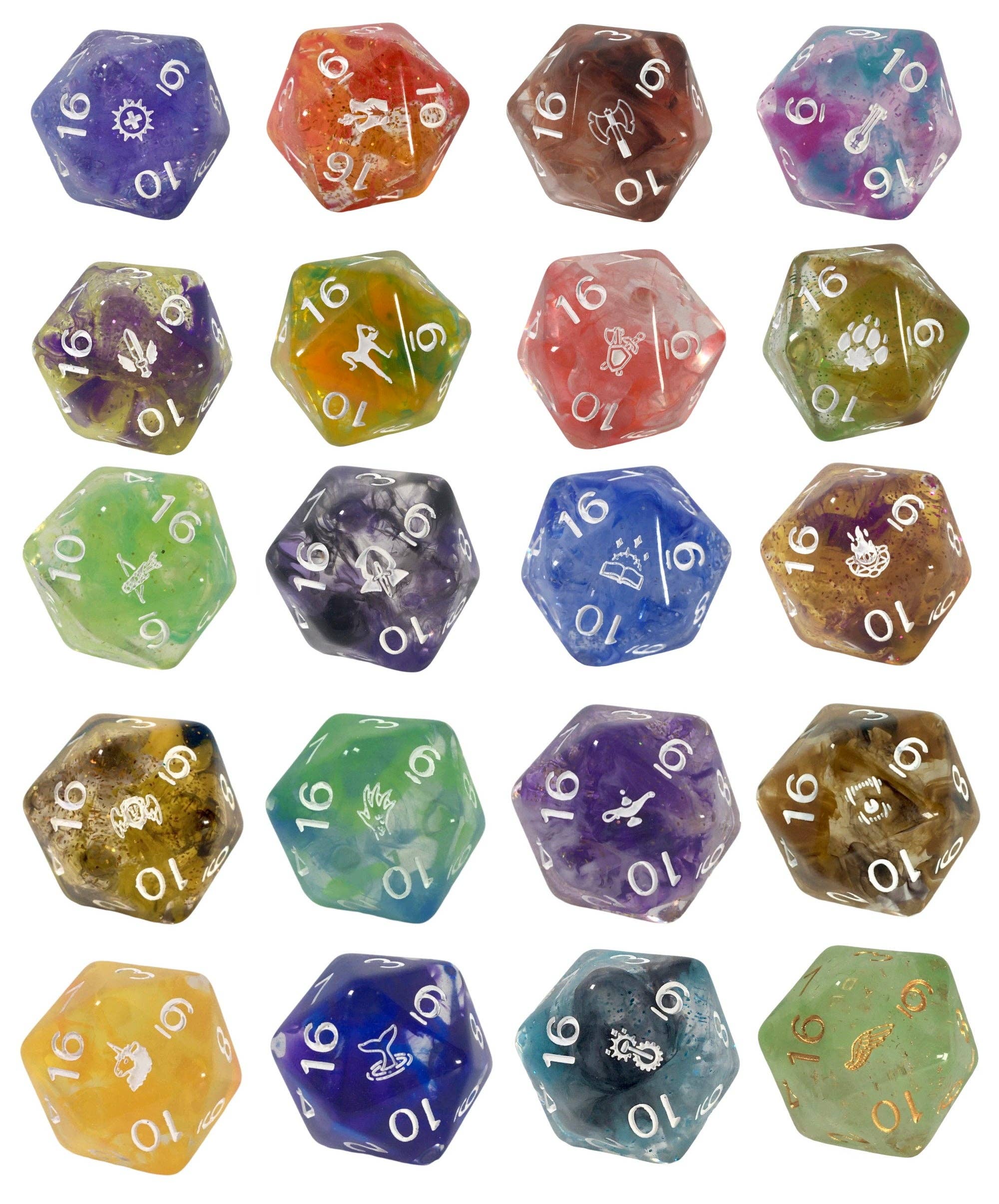 Role 4 Initiative – wholesale Dice – Dice Set Bundles in assorted colors15