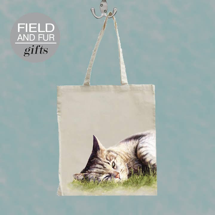 Cat, borsa della spesa, Purdy per la vendita all'ingrosso da parte di Field and Fur Gifts