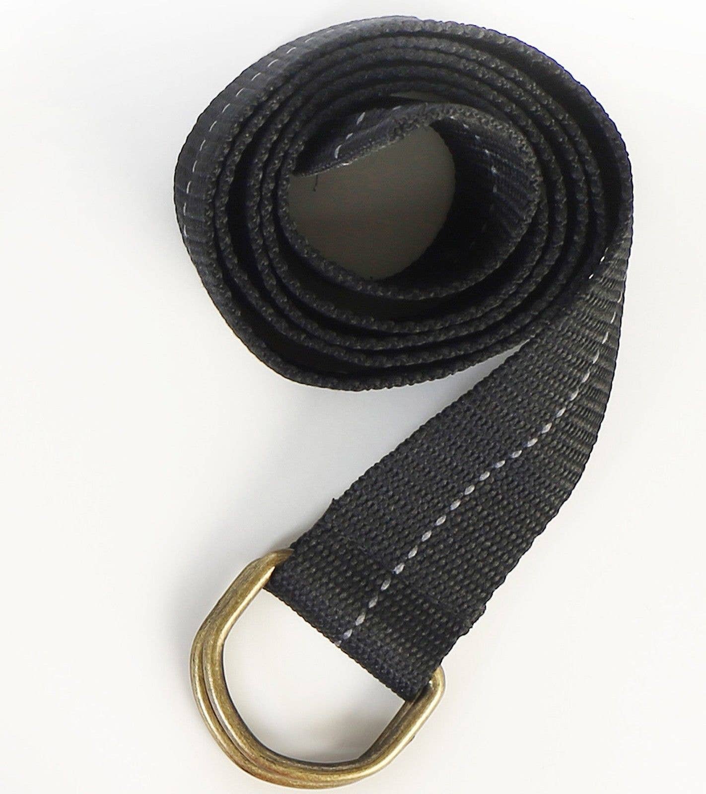 b-one inc - Wholesale Belt - Kids - Military Canvas Web Belt Double D-ring Buckle
