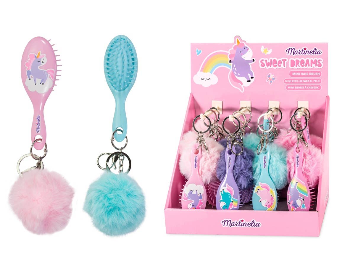 Aquarius Cosmetic SLU - Wholesale Hair Brush/Comb - Martinelia Mini Brush With Pompom0