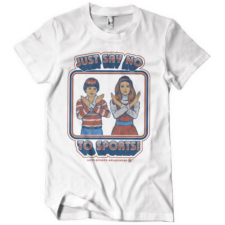 Hybris Production AB – Engroshandel T-shirt med print - Unisex – Sig bare nej til sports-T-shirt
