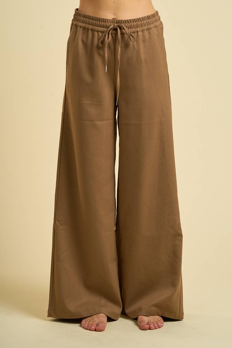 ANWND - Wholesale Lounge Sweatpants/Joggers - Women's - 6738-Wide Leg Lounge Pants3