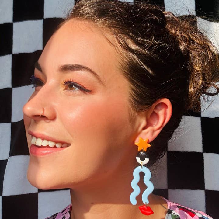 Delaney and Blu - Wholesale Dangle Earrings - Tears Me Up1