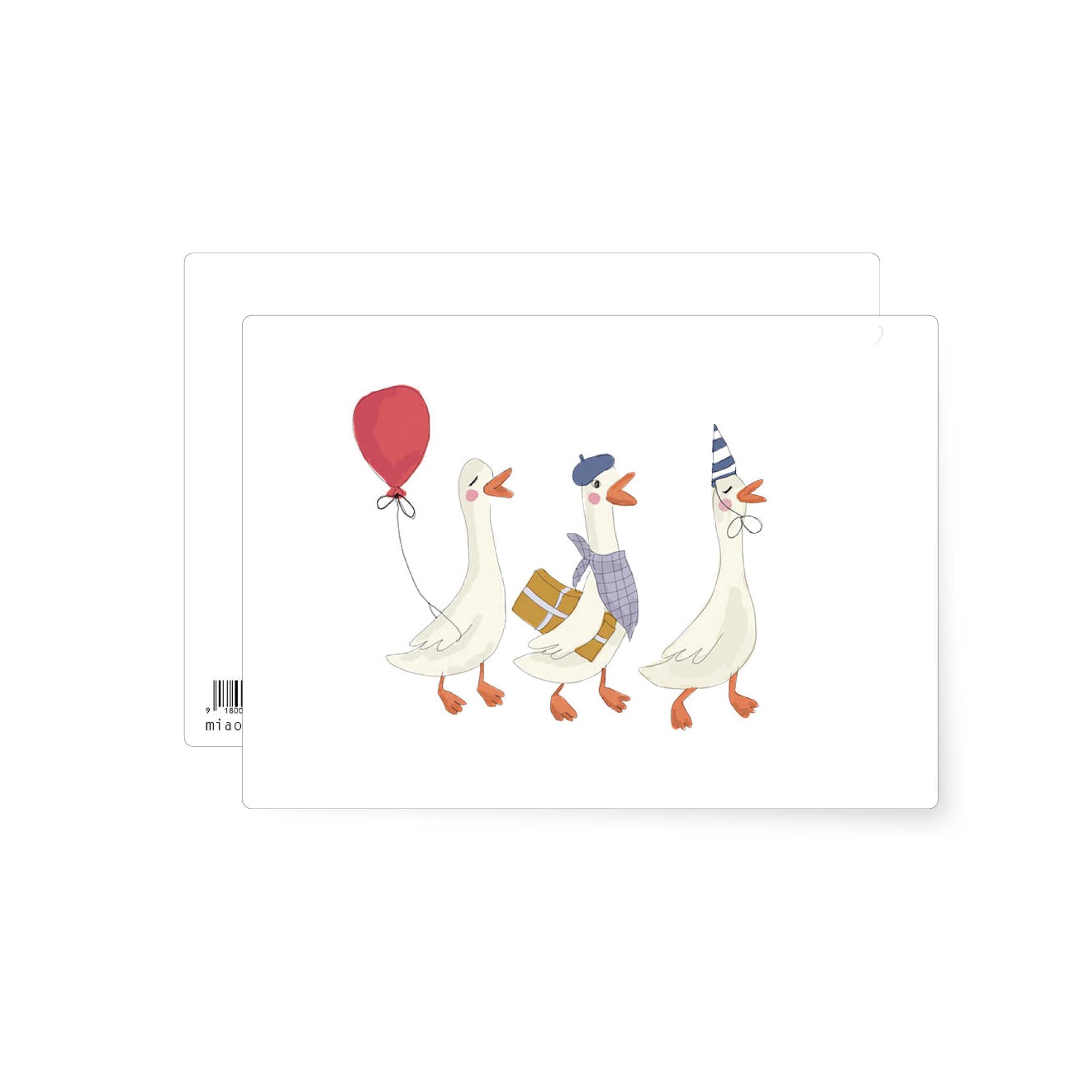 MIAO Papeterie - Wholesale Postcard - Geese | Postcard