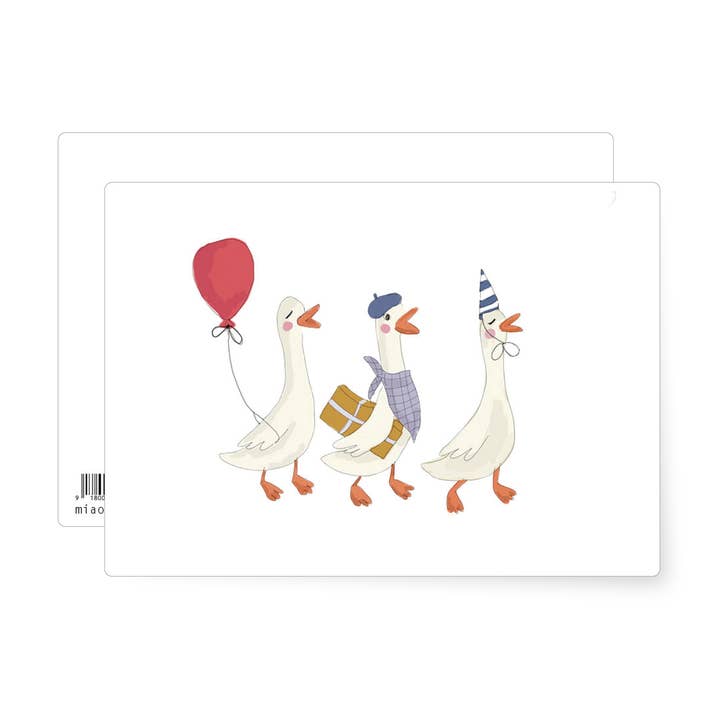 MIAO Papeterie - Wholesale Postcard - Geese | Postcard0