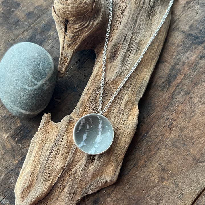 wishing stone necklace for wholesale by Iris Noire Designs