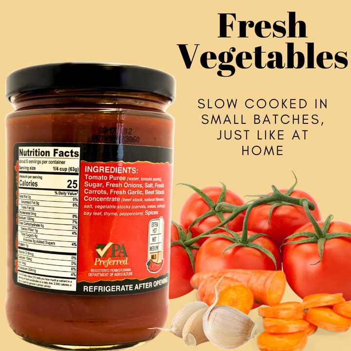 Stello Foods, Inc. - Wholesale Sauce - Stello Foods - Rosie's Pizza Sauce 12 oz3