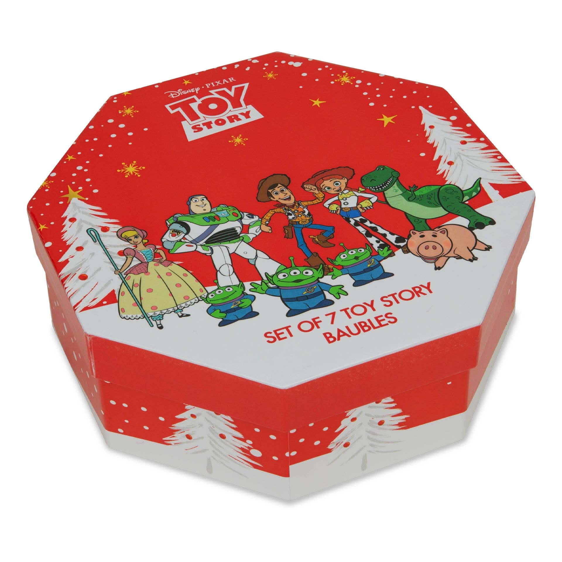 WIDDOP and Co. - Vendita all'ingrosso Decorazione natalizia - Set di 7 Palline Disney Toy Story1