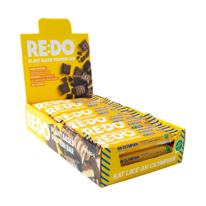 RE:DO Foods - Wholesale Snack Bar - RE:DO Protein Bar I Vegan I 18 x 60g I Swedish Chocolate Ball0