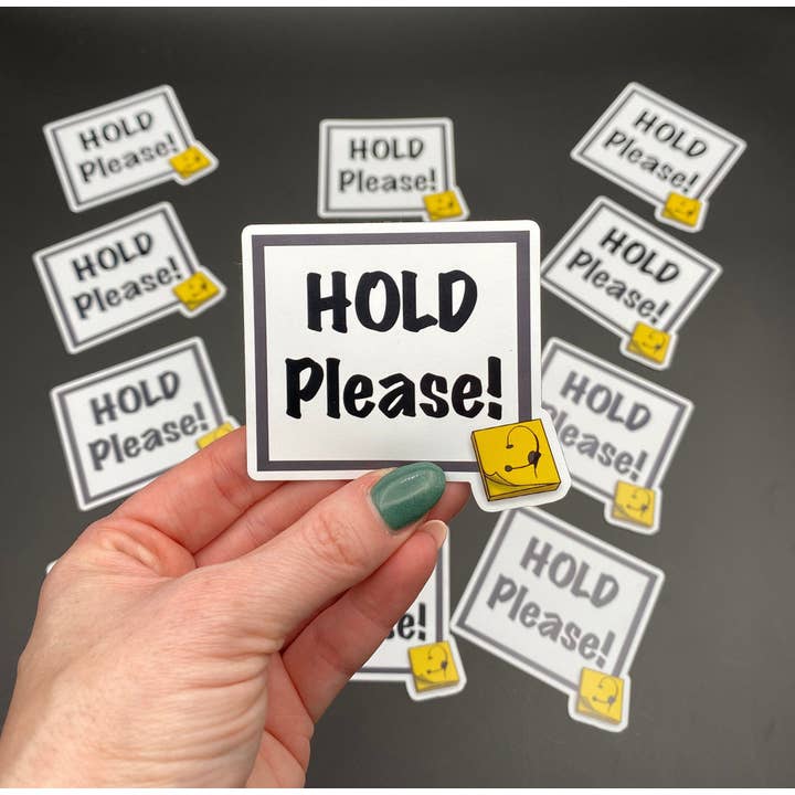 Magnet de gestion de scène : "Ne quittez pas" pour la vente par Lucky Ladybug labs