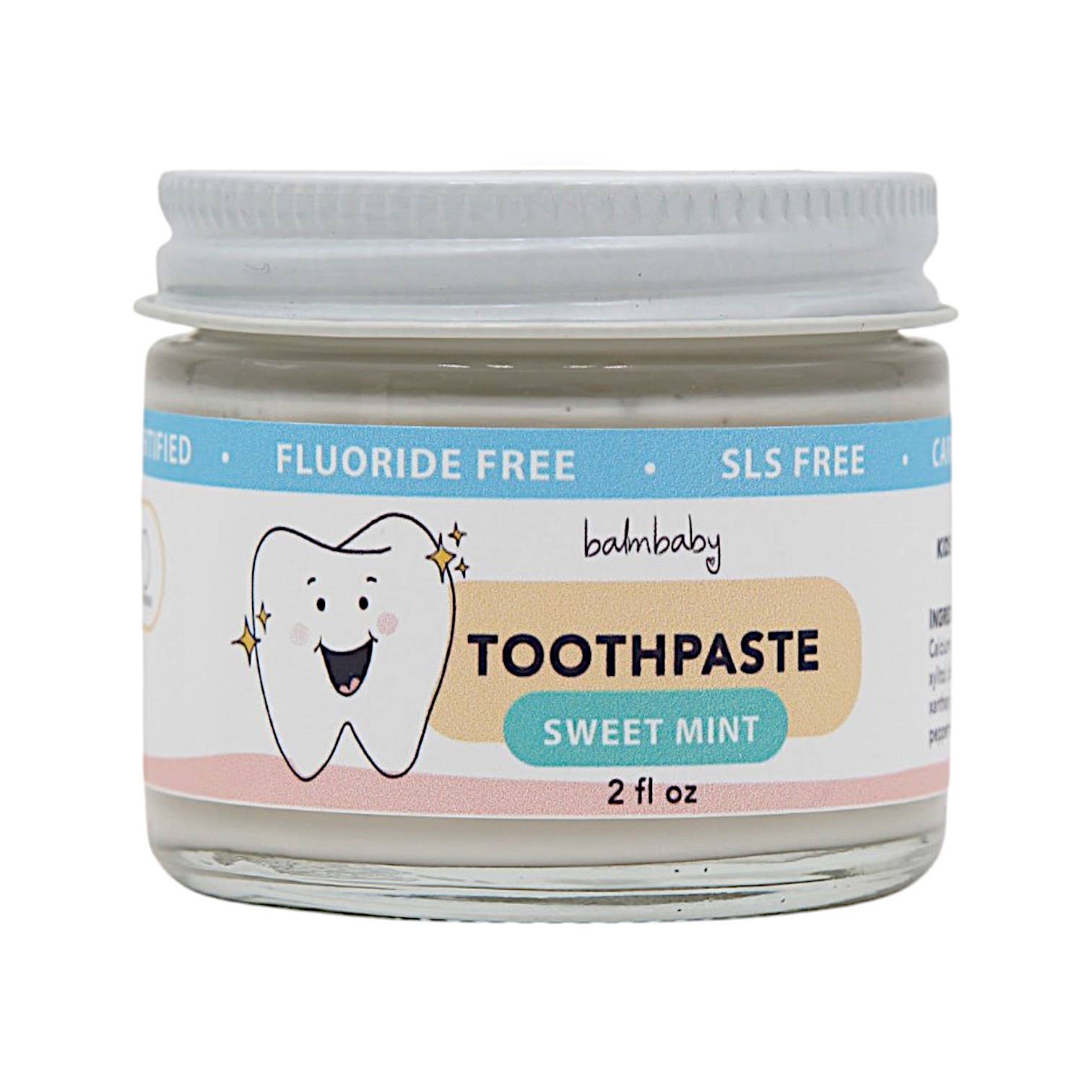 Taylor's Naturals - Wholesale Toothpaste - Balm Baby - All Natural Kids Toothpaste - Glass Jar7
