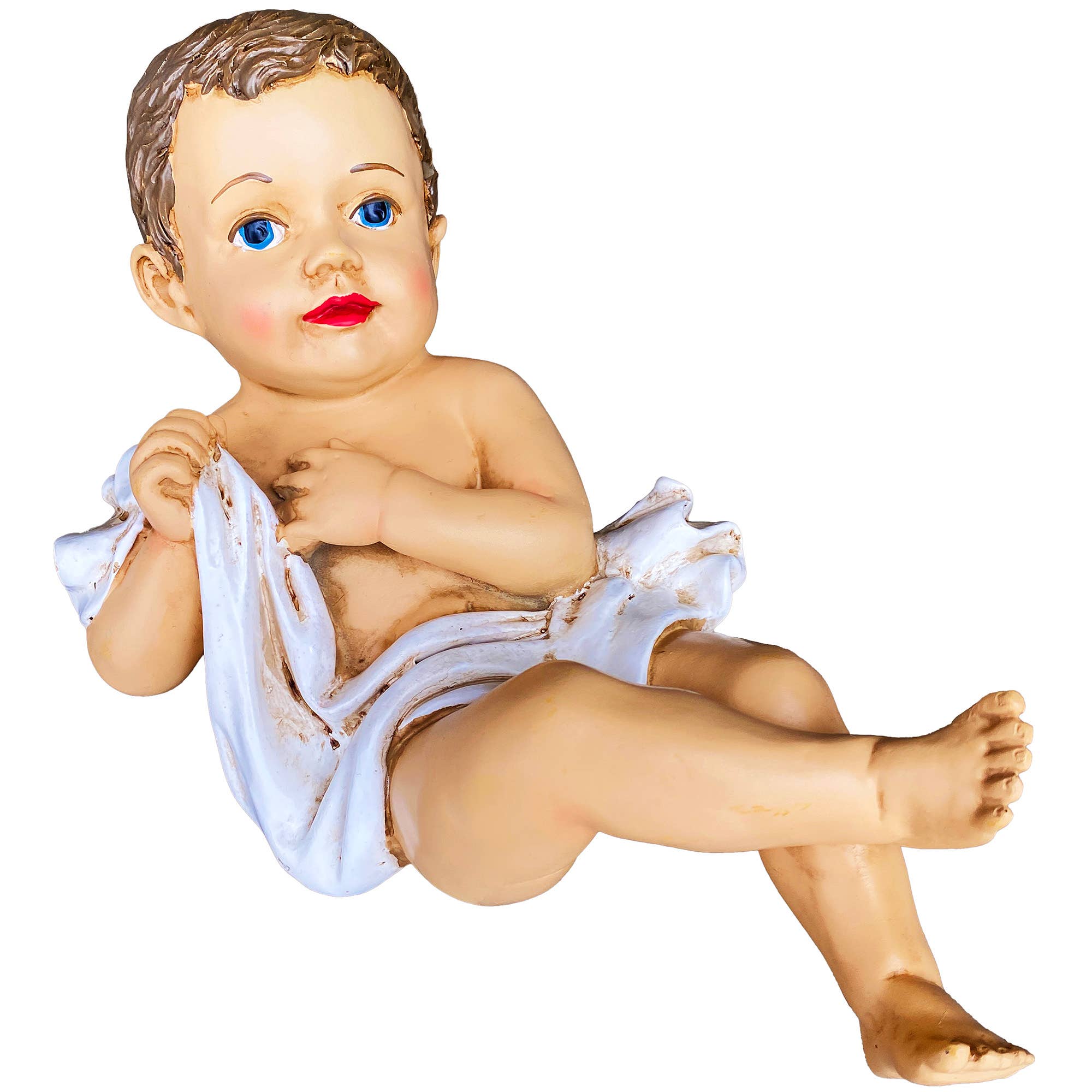 Santa’s Workshop Inc. - Wholesale Nativity Scene Decor - 12 Piece Outdoor Nativity Set with Solid Wood Creche13