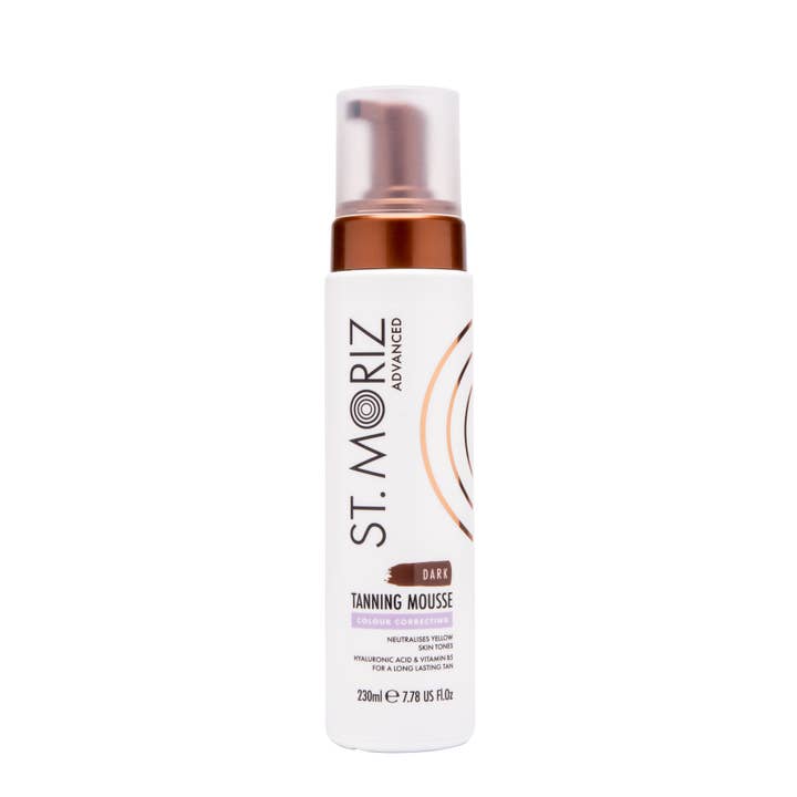 BLIII Holding - Vente Autobronzants - NOUVELLE mousse bronzante St. Moriz, couleur correcte, foncée, 7,78 fl oz