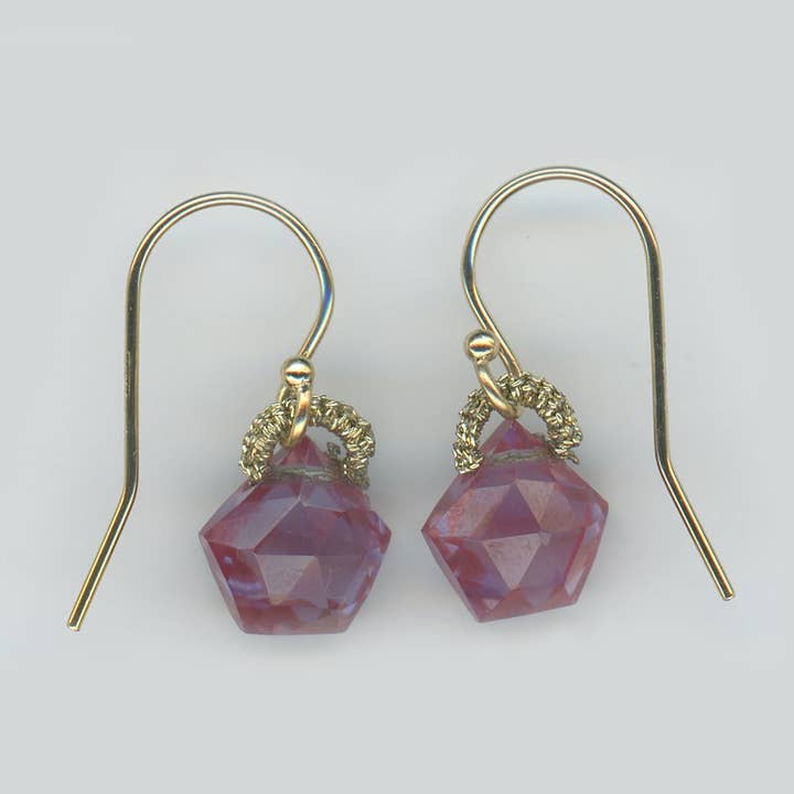 Pentagon Drop Earrings for wholesale by Danielle Welmond