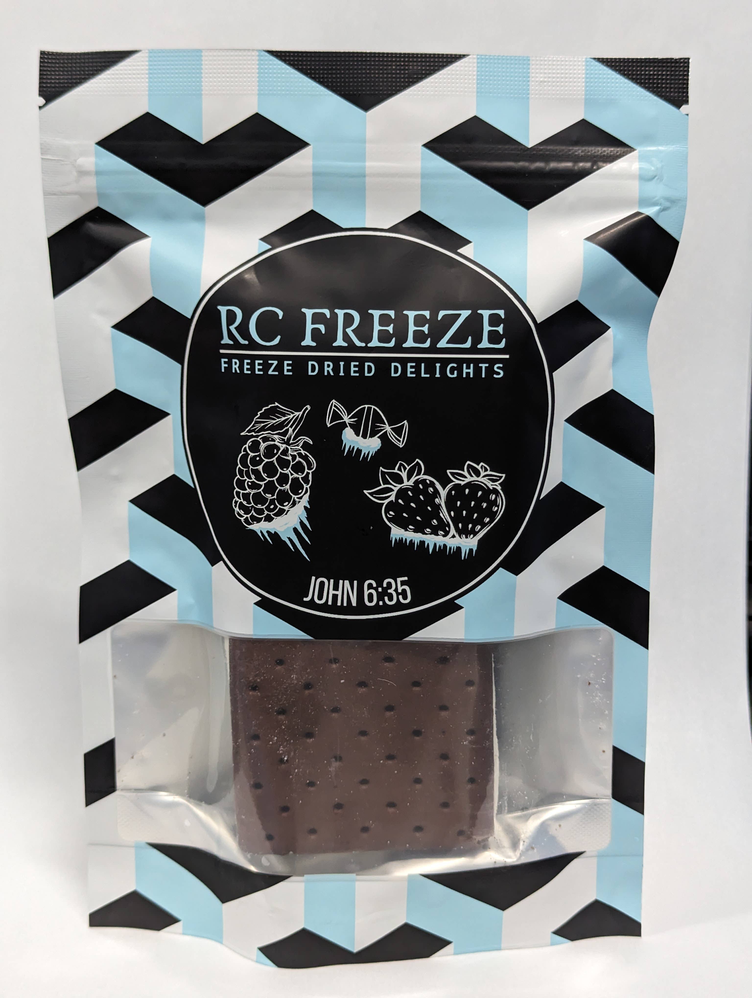 RC Freeze LLC - Wholesale Ice Cream/Sorbet - Freeze Dried Ice Cream Sandwiches1