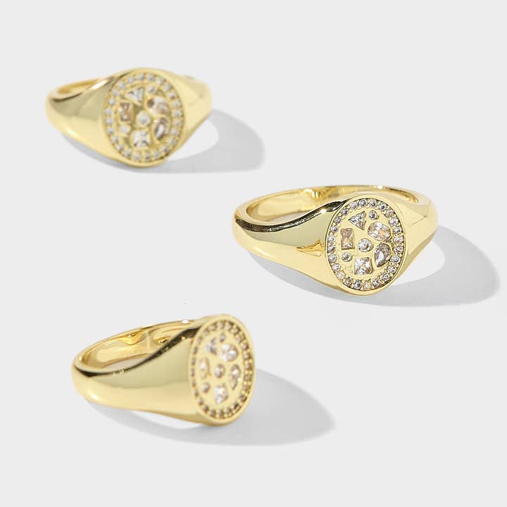 Allie + Bess – Großhandel Mehrsteinige Ringe – Arden Statement-Ring5