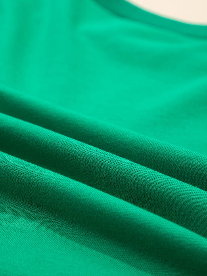 Sea Green FB Christmas HOLLY JOLLY Embroidered Sweatshirt for wholesale on Faire3