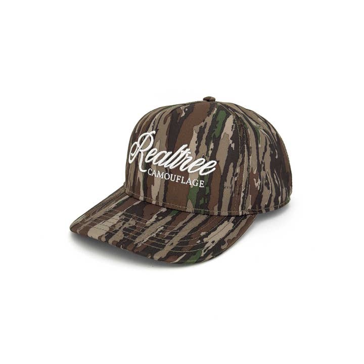 Center Stage Merchandising - Wholesale Baseball Cap - Unisex - Realtree Original Camouflage Script Cap3