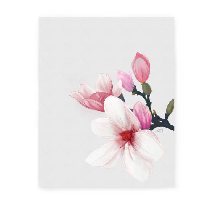 Magnolia Print for wholesale by EverElling