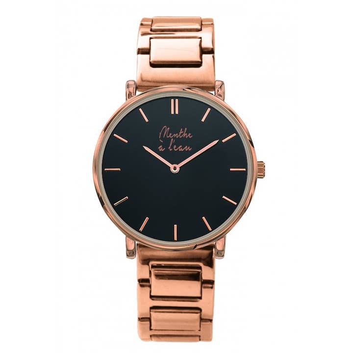 L'Intemporelle dorée rose fond noir für den Großhandel von menthe à l'eau