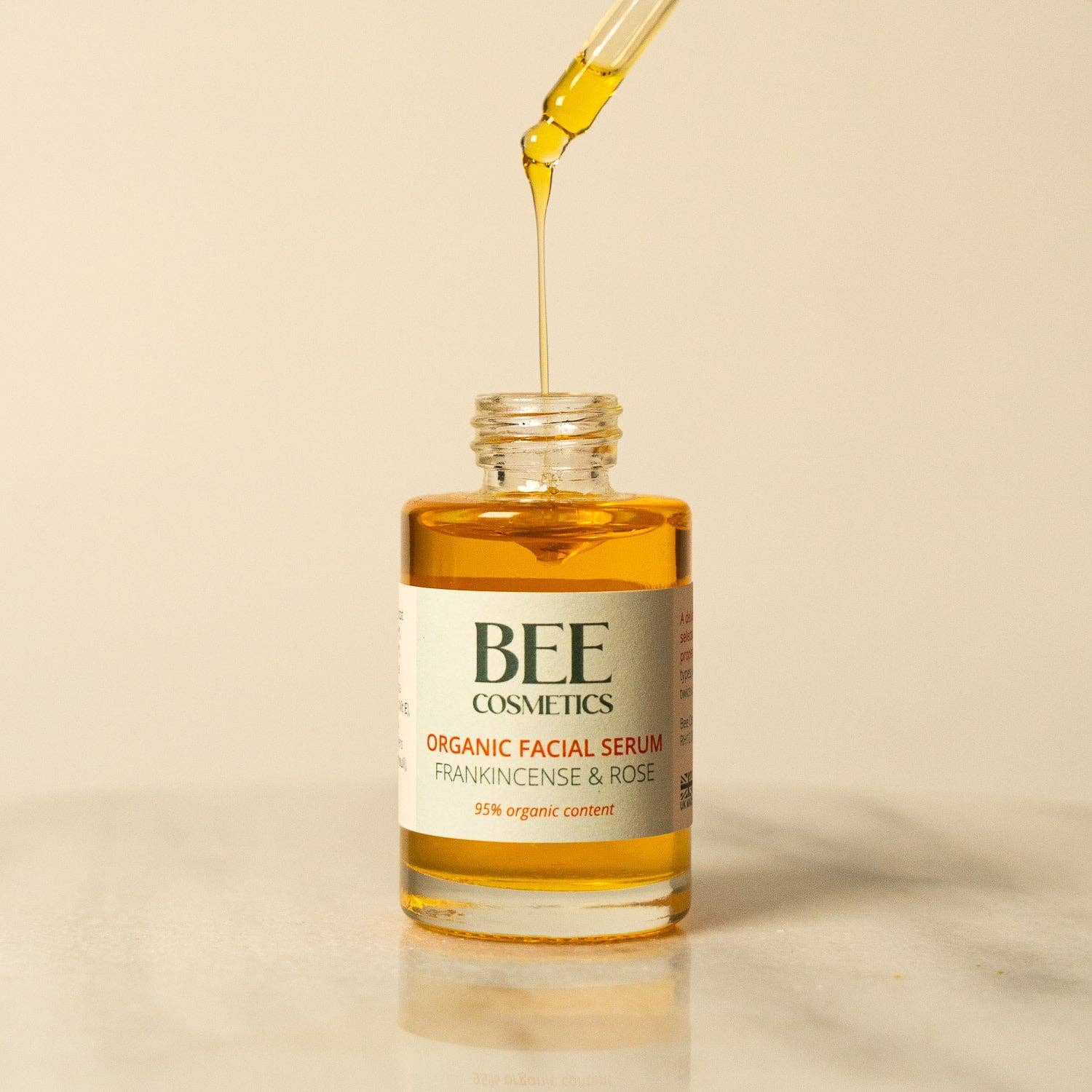 Bee Cosmetics – wholesale Facial serum/concentrate – Organic Frankincense & Rose Facial Serum1