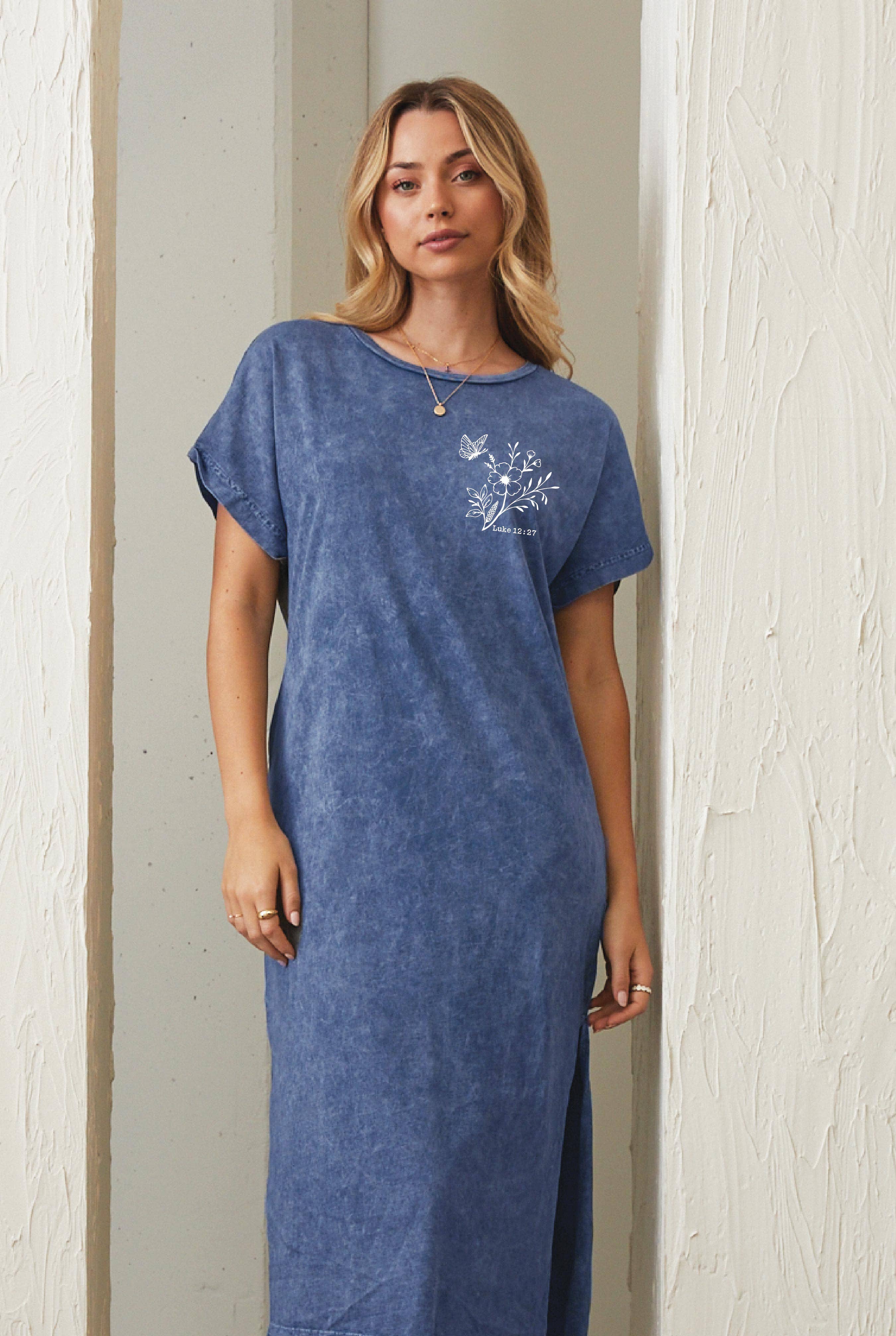 OAT COLLECTIVE - Wholesale Dress - Women's - CONSIDER HOW  Mineral Graphic Dress5