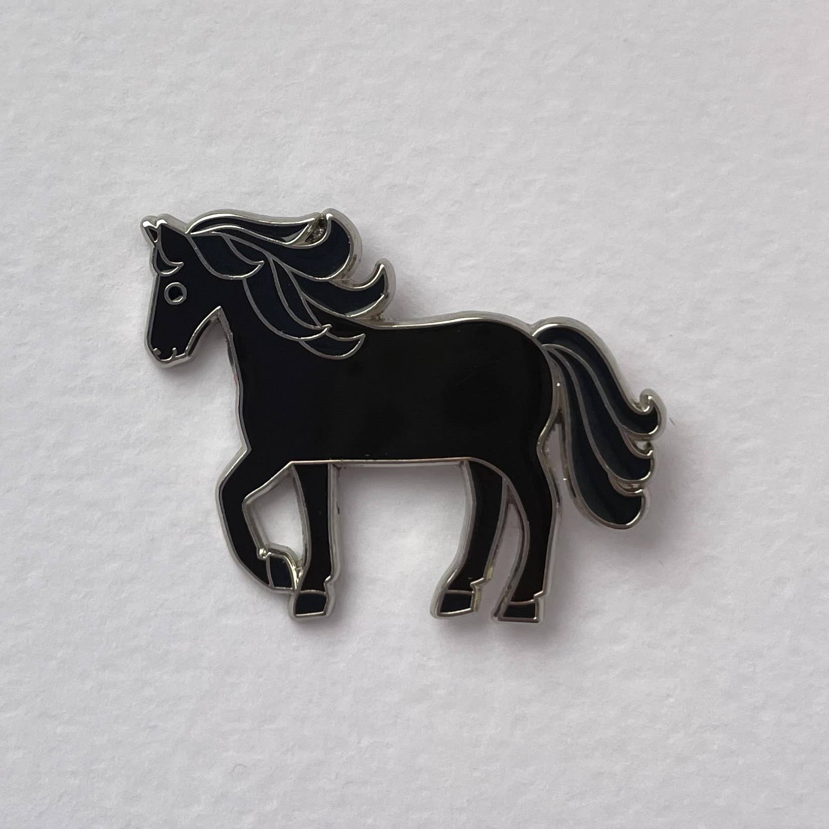 Chameleon & Co - Wholesale Lapel Pin/Button - Horse Enamel Pin Badge4