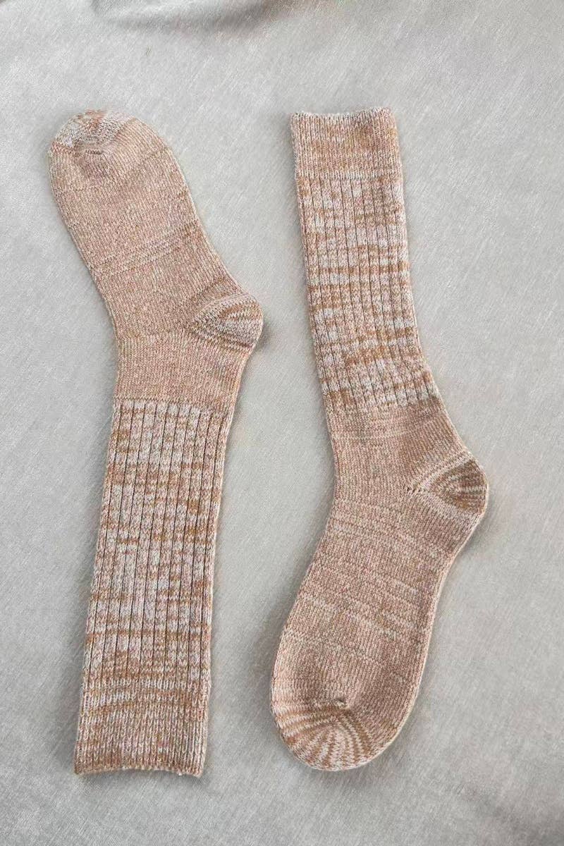 Leto Accessories - Wholesale Socks - Women's - Pastel Dreams Slouchy Knit Socks - Casual Knitwear 🧦11