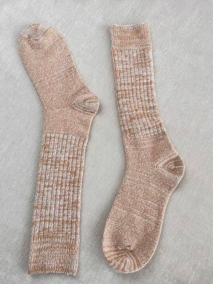 Leto Accessories - Wholesale Socks - Women's - Pastel Dreams Slouchy Knit Socks - Casual Knitwear 🧦11