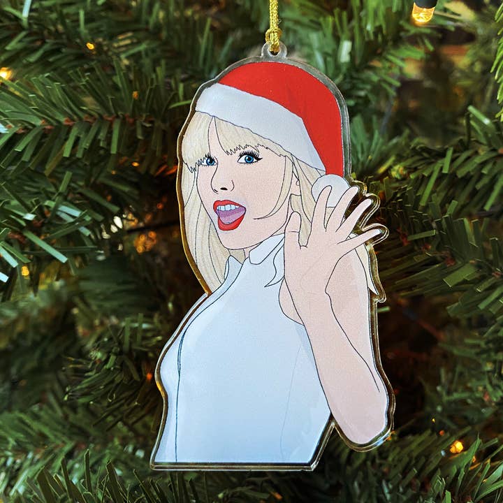 Taylor Swift Christmas Ornament for wholesale by Bonne Nouvelle