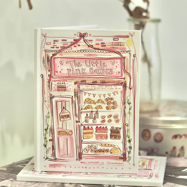 Made by Leah – wholesale Pre-school book (3–5) – ‘The Little Pink Bakery’ Children’s Book15
