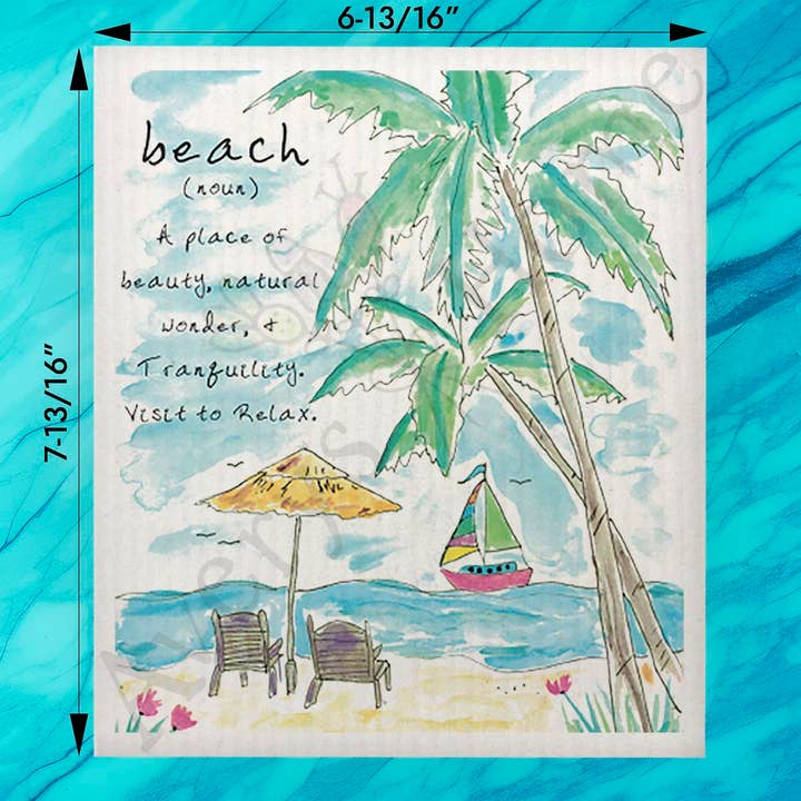 Définition de la plage Chiffon suédois – Décor de vie côtière pour la vente par Avery's Home