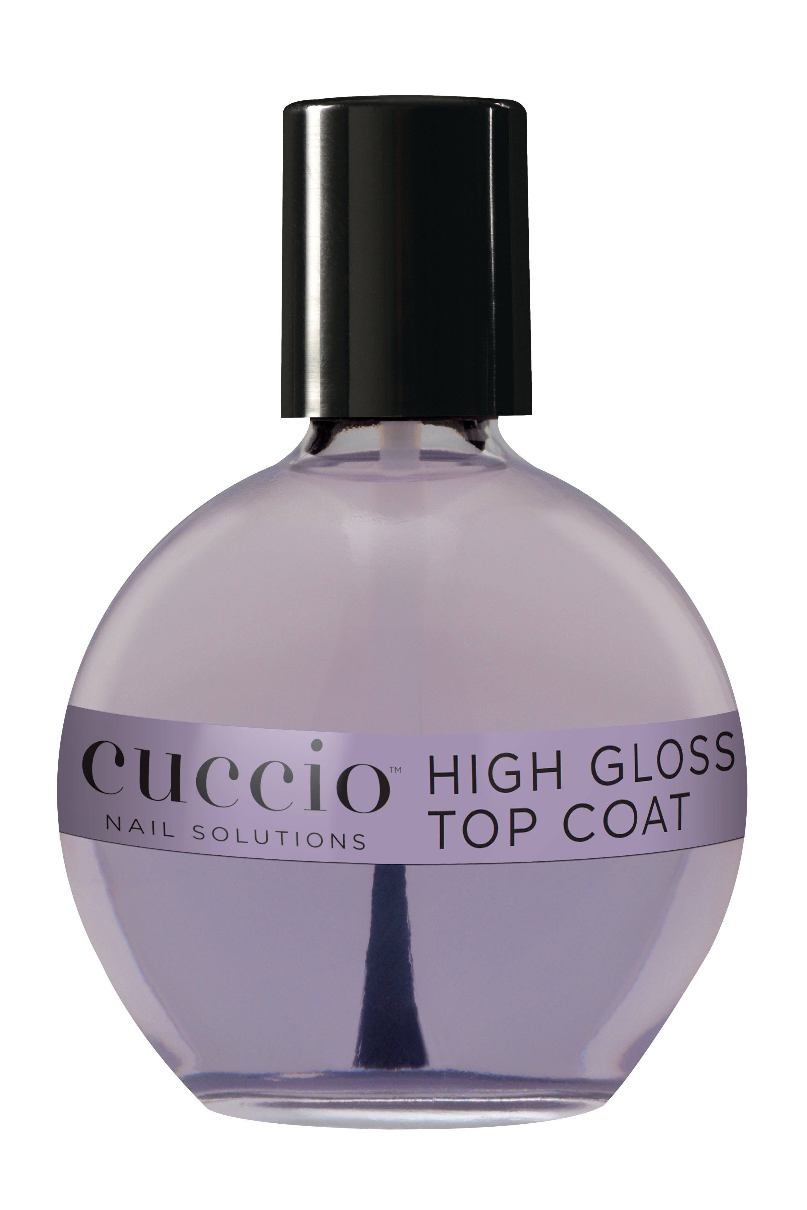 Cuccio - Vente Vernis à ongles - Top coat haute brillance - Vernis à ongles transparent1
