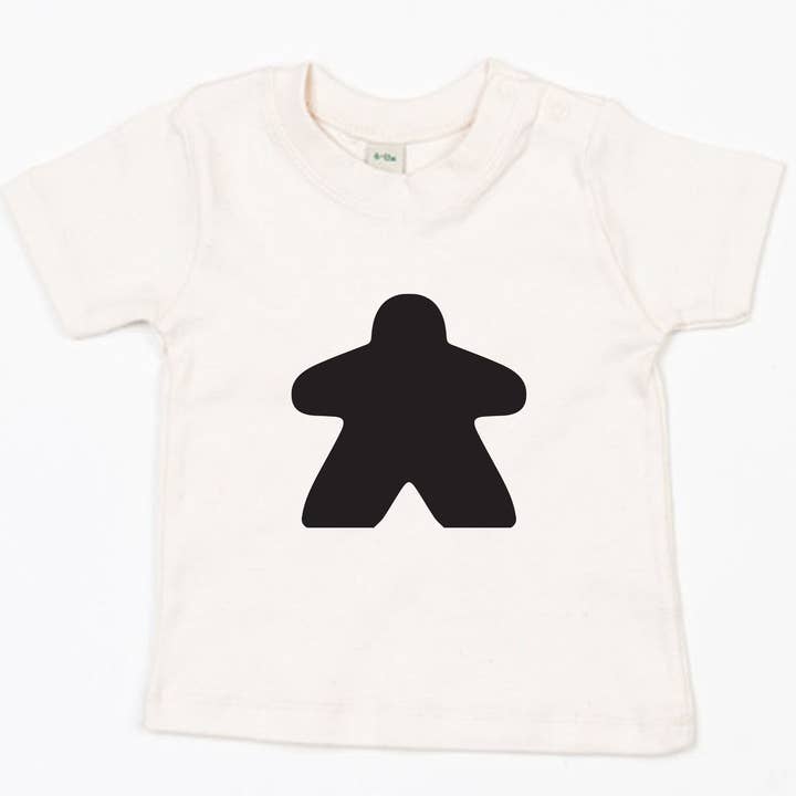 Meeple Baby-T-Shirt für den Großhandel von Meeplings | Handmade in Berlin
