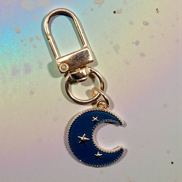 Blue Moon Keychain and Bag Charm for wholesale by Why Begin